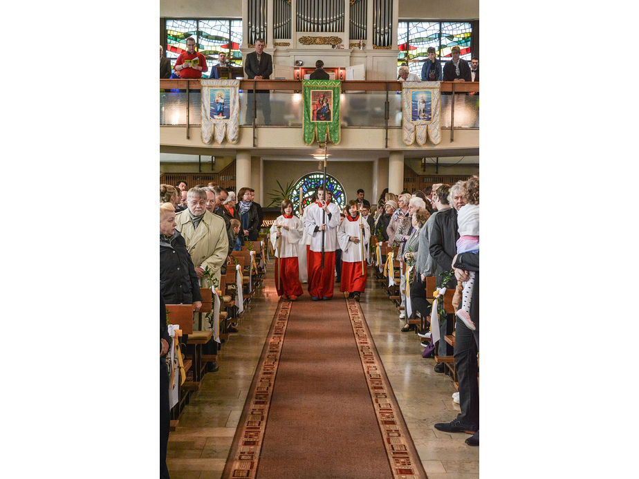 Feier der 1. Heiligen Kommunion in Sankt Maria (Foto: Michael Bohl)